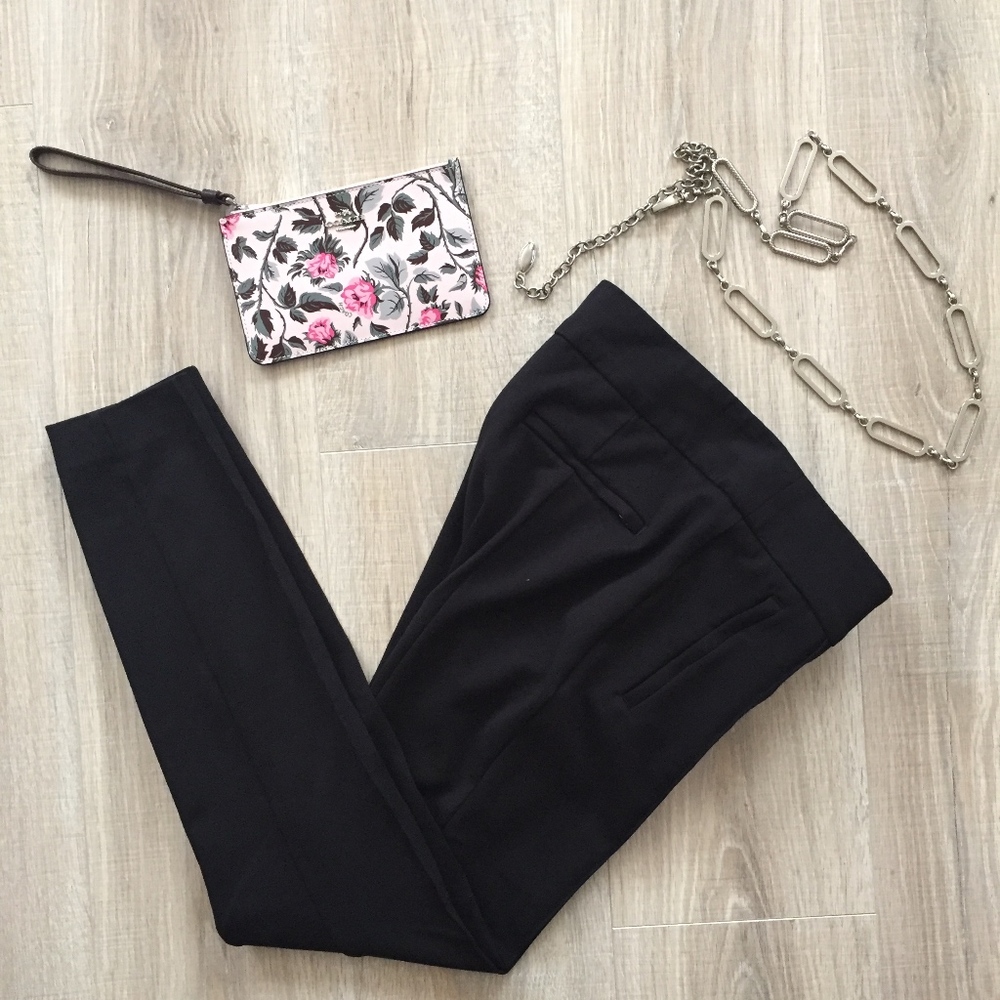 LOFT Black Pointe Pants size 4